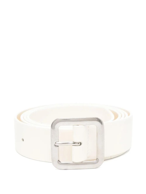 Jil Sander leather belt - White - zdjęcie produktu nr 1