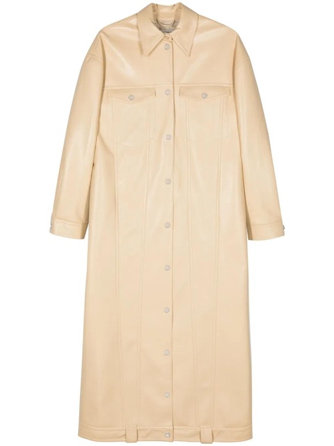 Nanushka Keano single-breasted coat - Neutrals - zdjęcie produktu nr 1