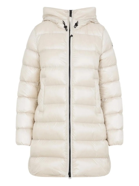 Moncler hooded quilted coat - White - zdjęcie produktu nr 1