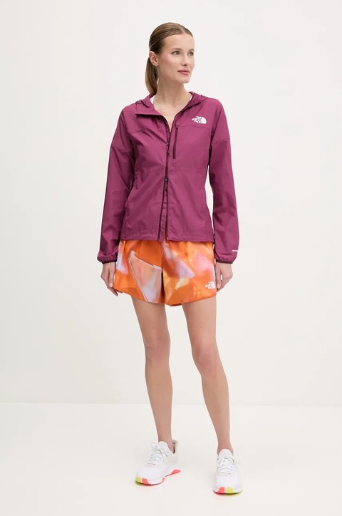 The North Face wiatrówka Higher Run kolor różowy NF0A87206EO1 - zdjęcie produktu nr 2
