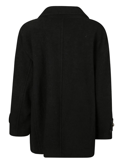 PINKO double-breasted cuff coat - Black - zdjęcie produktu nr 2
