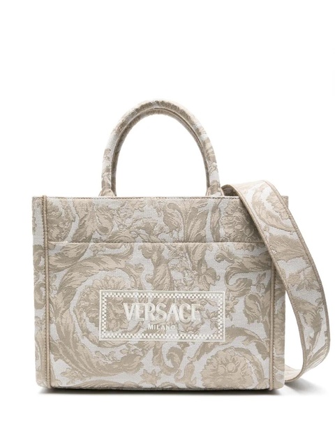 Versace small Barocco Athena tote bag - Neutrals - zdjęcie produktu nr 1