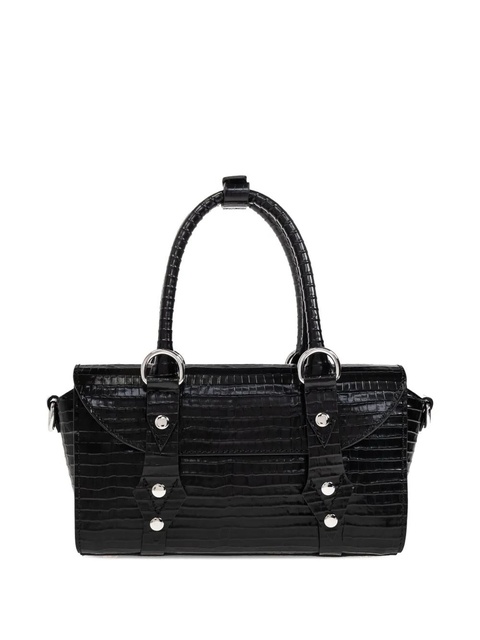 Vivienne Westwood croc-embossed tote bag - Black - zdjęcie produktu nr 2