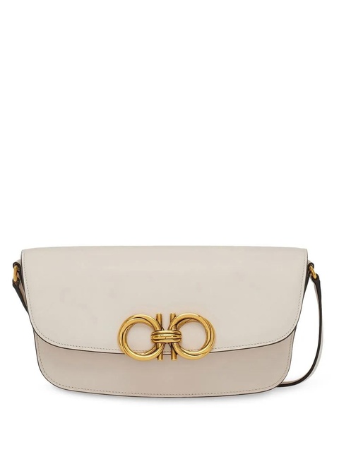 Ferragamo Trapezio leather shoulder bag - Neutrals - zdjęcie produktu nr 1