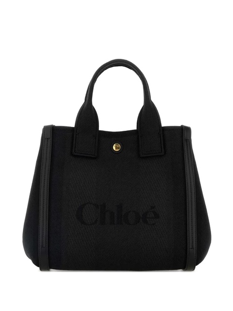 Chloé small Carry tote bag - Black - zdjęcie produktu nr 1
