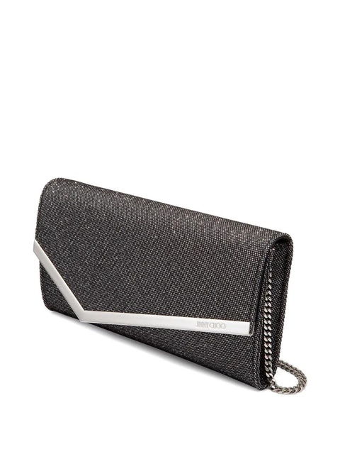 Jimmy Choo Emmie clutch bag - Grey - zdjęcie produktu nr 2