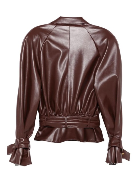 Rowen Rose belted double-breasted jacket - Brown - zdjęcie produktu nr 2
