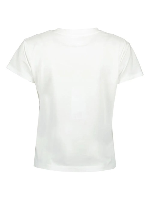 MM6 Maison Margiela numbers-motif T-shirt - White - zdjęcie produktu nr 2