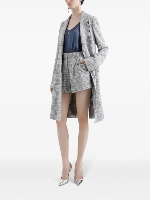 Dolce & Gabbana tweed coat - Grey - zdjęcie produktu nr 2