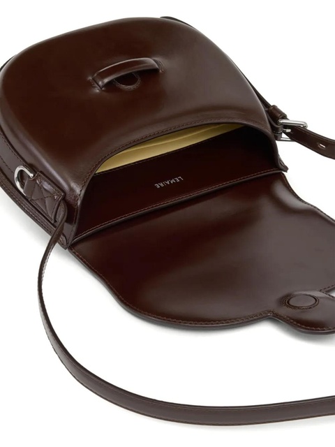 LEMAIRE Cartridge leather crossbody bag - Brown - zdjęcie produktu nr 2
