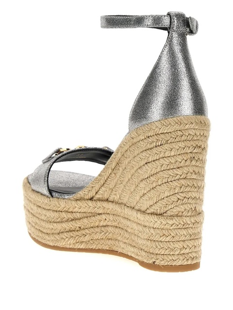 Versace 95mm Medusa espadrilles - Silver - zdjęcie produktu nr 2