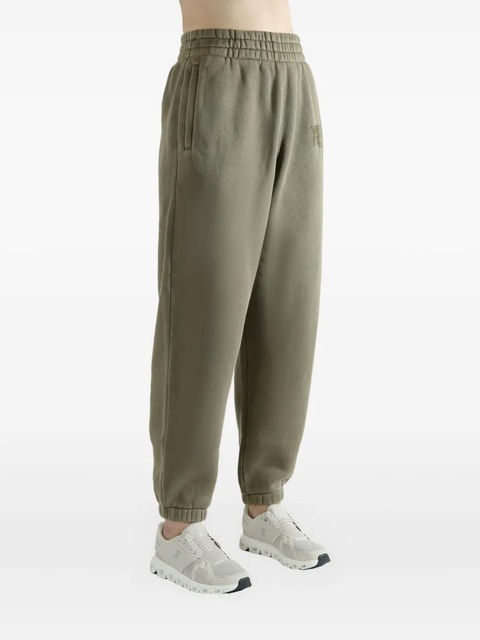 Alexander Wang logo-patch track pants - Green - zdjęcie produktu nr 2