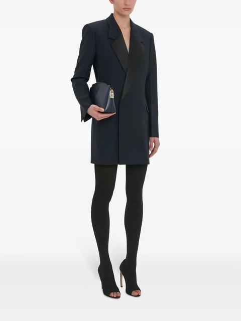Victoria Beckham fold-shoulder blazer mini dress - Blue - zdjęcie produktu nr 2