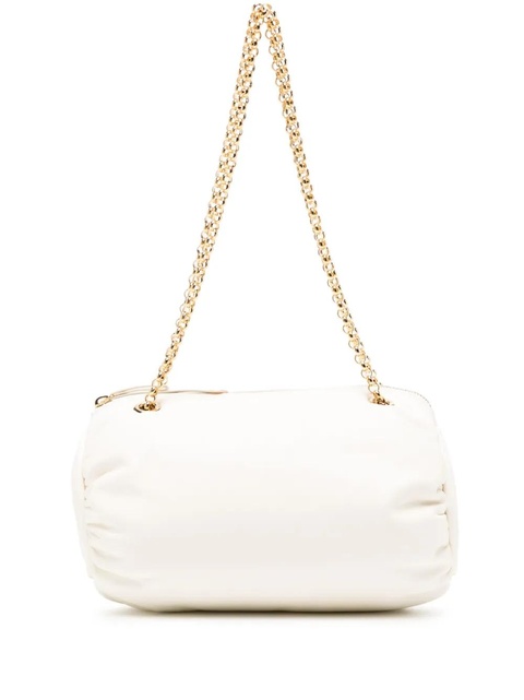 Marine Serre crescent-motif leather tote bag - White - zdjęcie produktu nr 1