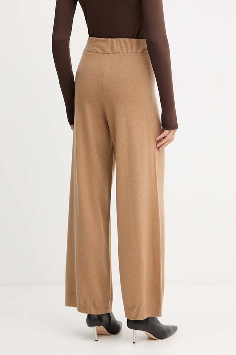 Weekend Max Mara spodnie wełniane JOSEF kolor zielony 2525336012600 - zdjęcie produktu nr 2