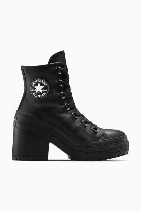 Converse trampki Chuck 70 De Luxe Heel kolor czarny na słupku A15514C - zdjęcie produktu nr 1