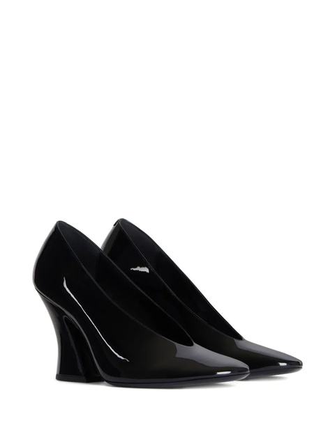 Givenchy 95mm sculpted patent leather pumps - Black - zdjęcie produktu nr 1