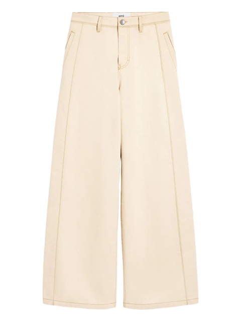 AMI Paris super wide-leg jeans - Neutrals - zdjęcie produktu nr 1