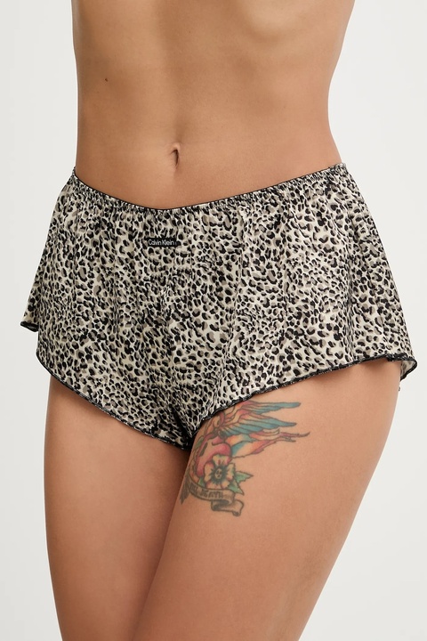 Calvin Klein Underwear damskie kolor beżowy satynowa LV00QF8395 - zdjęcie produktu nr 1