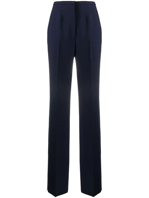 Prada wide-leg tailored trousers - Blue - zdjęcie produktu nr 1
