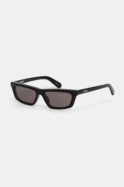 Jacquemus okulary przeciwsłoneczne TRAPEZI kolor czarny JAC136C1SUN - zdjęcie produktu nr 1