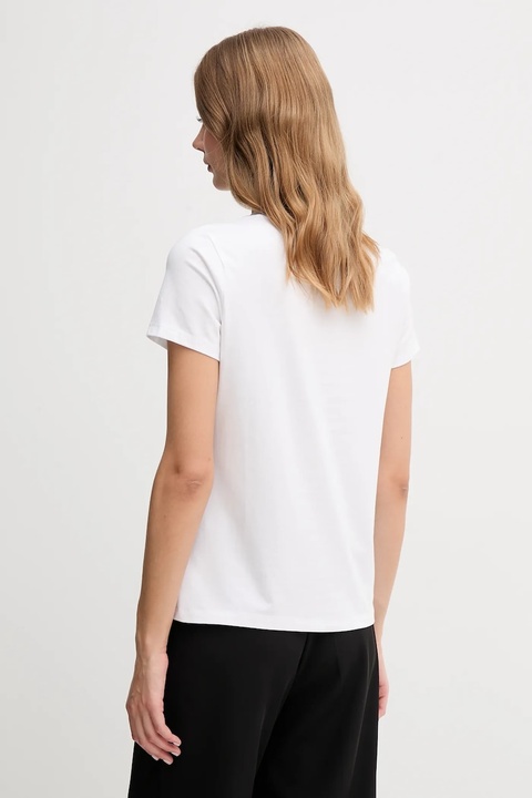 Dkny t-shirt damski kolor biały P52HOWNA - zdjęcie produktu nr 2