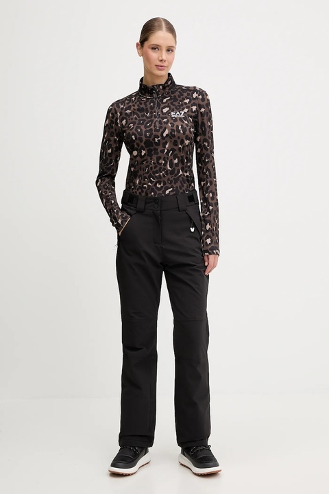 EA7 Emporio Armani spodnie narciarskie kolor czarny AF13887.7W000383 - zdjęcie produktu nr 1