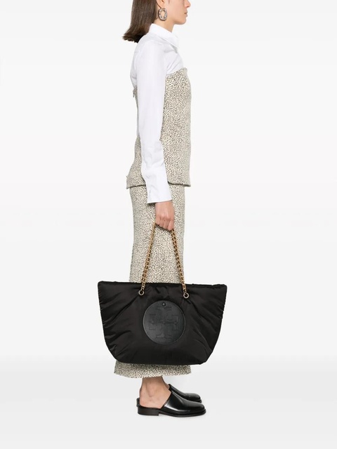 Tory Burch Ella Chain Soft tote bag - Black - zdjęcie produktu nr 2