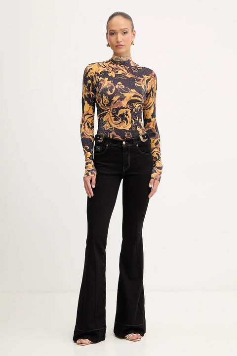 Versace Jeans Couture jeansy damskie medium waist 79HAB503 DW040L54 - zdjęcie produktu nr 2