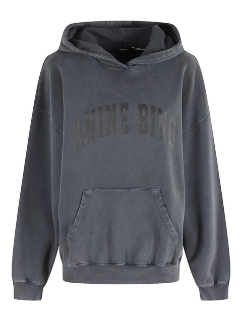 ANINE BING Harvey logo hoodie - Grey - zdjęcie produktu nr 1