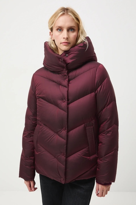 Medicine kurtka puchowa kolor bordowy - zdjęcie produktu nr 1