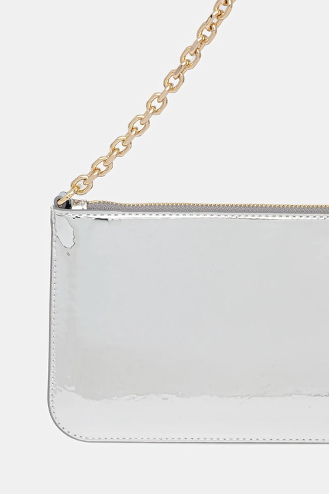 Tommy Hilfiger kopertówka kolor srebrny AW0AW18219 - zdjęcie produktu nr 2