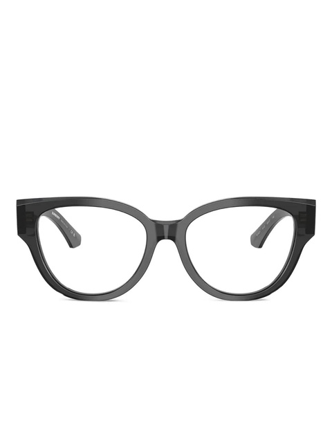 Burberry Eyewear cat-eye acetate glasses - Grey - zdjęcie produktu nr 1
