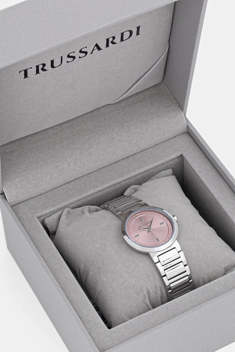 Trussardi zegarek T-BRIDGE damski kolor srebrny R2453171508 - zdjęcie produktu nr 1