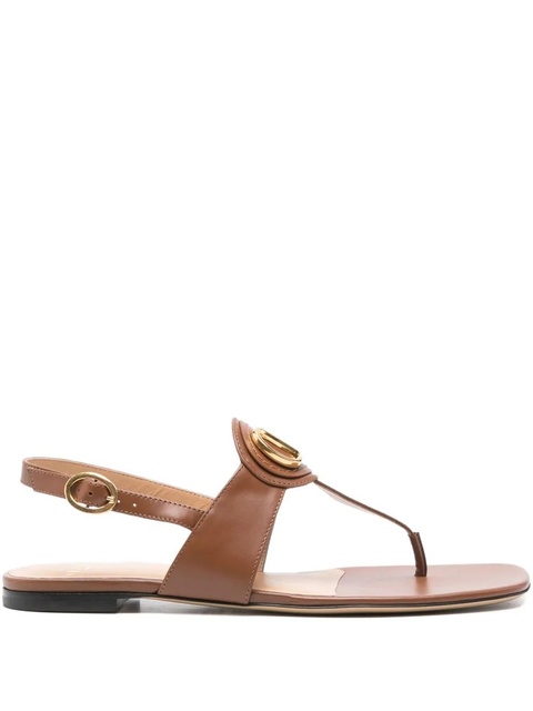 Valentino Garavani VLogo slingback sandals - Brown - zdjęcie produktu nr 1