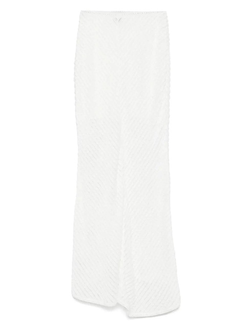 Charo Ruiz Ibiza Eris maxi skirt - White - zdjęcie produktu nr 2