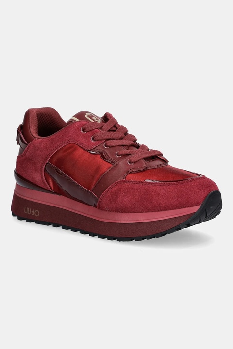 Liu Jo sneakersy LIU JO MAXI WONDER 91 damskie kolor czerwony BF5005PX522S1231 - zdjęcie produktu nr 1