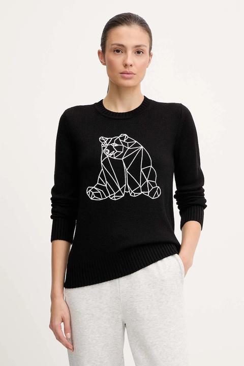 EA7 Emporio Armani sweter damski kolor czarny AF17574.7W000700 - zdjęcie produktu nr 2