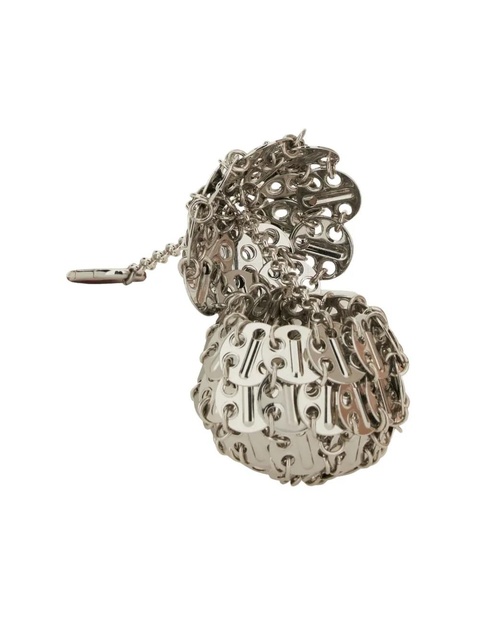 Rabanne chain keyring - Silver - zdjęcie produktu nr 1