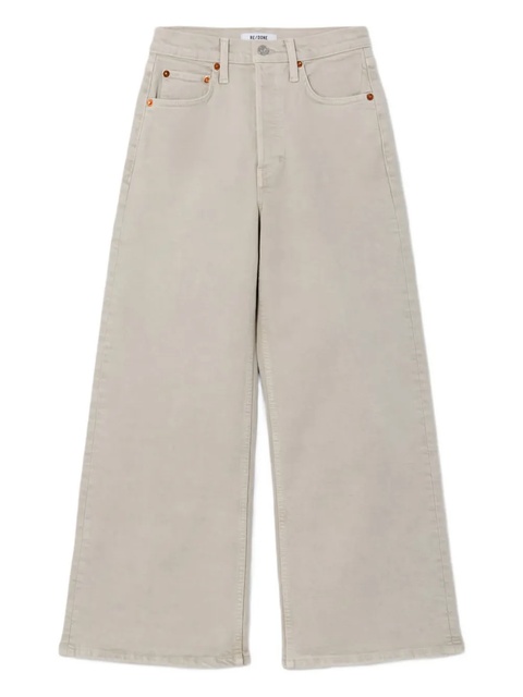 RE/DONE high-rise jeans - PEBBLE - zdjęcie produktu nr 1