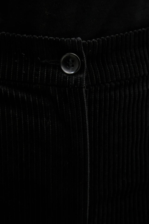 Sisley spodnie damskie kolor czarny proste high waist 49L0LF07U - zdjęcie produktu nr 2