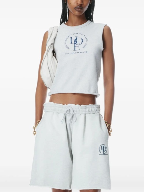 Alexander Wang graphic stamp t-shirt - Grey - zdjęcie produktu nr 2