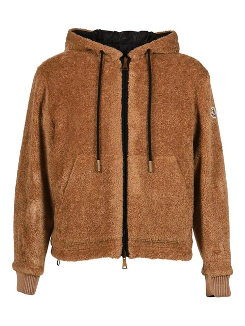 Moncler hooded zip jacket - Brown - zdjęcie produktu nr 1