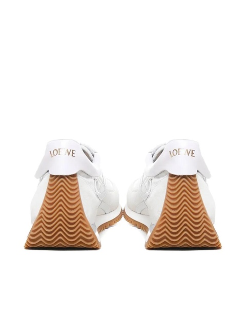 LOEWE Flow Runner logo-detail wave-sole sneakers - White - zdjęcie produktu nr 2
