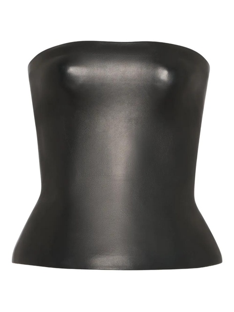 Jean Paul Gaultier leather top - Black - zdjęcie produktu nr 1