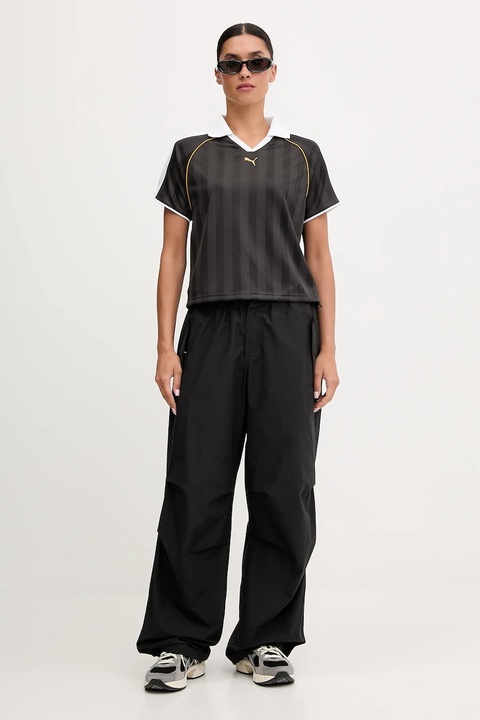 Puma polo damski kolor czarny 632157 - zdjęcie produktu nr 2