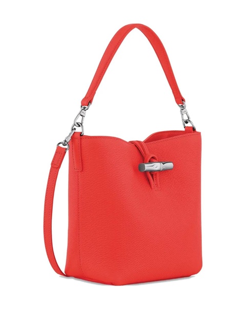 Longchamp mini Le Roseau bucket bag - Red - zdjęcie produktu nr 2