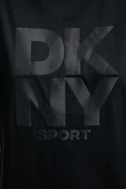 Dkny t-shirt bawełniany damski kolor czarny DP5T1470 - zdjęcie produktu nr 2