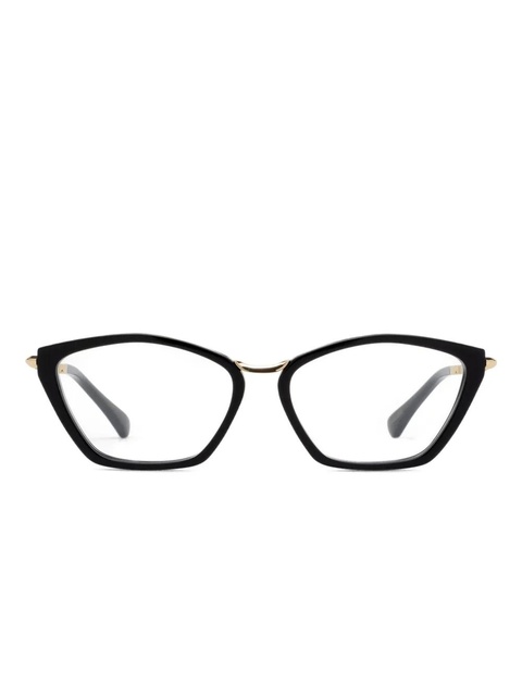 Max Mara Eyewear MM5152 cat-eye glasses - Gold - zdjęcie produktu nr 1