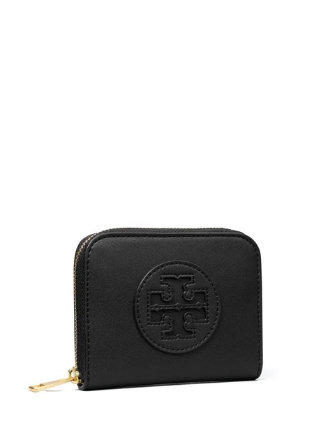 Tory Burch small Ella Bio zip wallet - Black - zdjęcie produktu nr 1